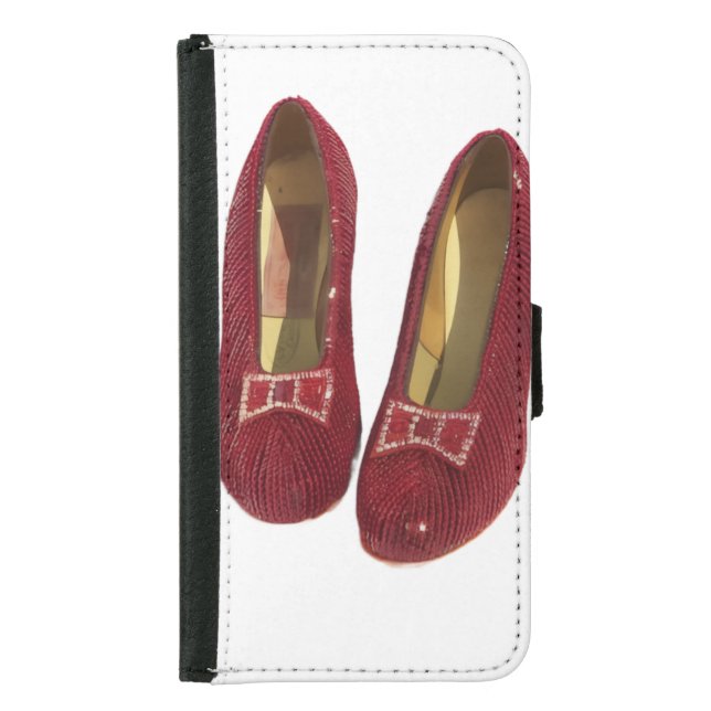 Ruby Red Slipper Shoes Samsung Galaxy S5 Case! Samsung Galaxy Wallet Case (Front)