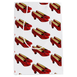 Ruby Red Slippers Shoes Medium Gift Bag