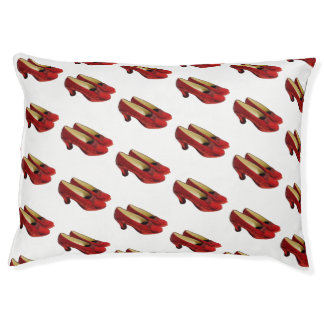 Ruby Red Slippers Shoes Pet Dog Bed for Oz fans