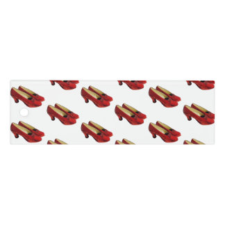 Ruby Red Slippers Shoes ruler for Oz fans