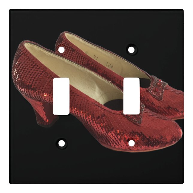 Ruby Red Slippers Shoes Switchplate Wall Wicked! (Front)