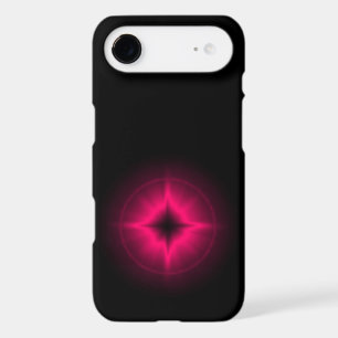 Ruby Red Star on black iPhone 17 Air Case