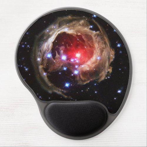 Ruby Red Supergiant Star Dust Gel Mouse Pad