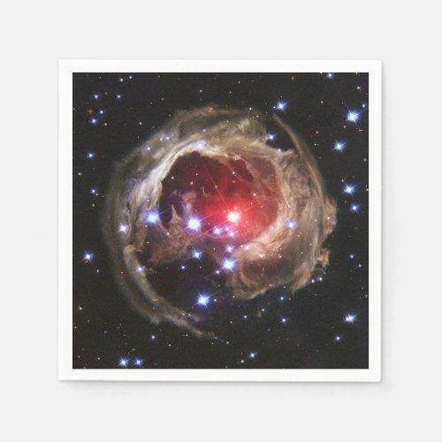 Ruby Red Supergiant Star Dust Napkins