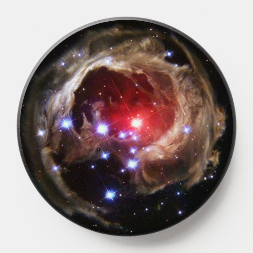 Ruby Red Supergiant Star Dust PopSocket