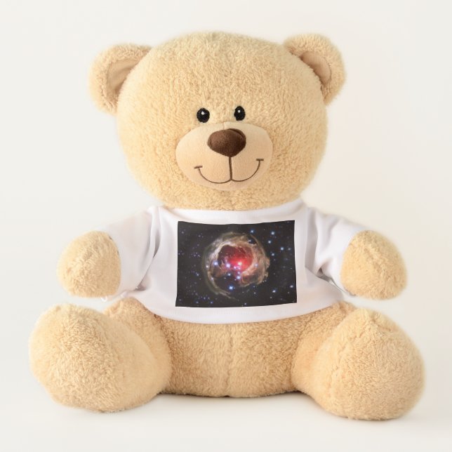Ruby Red Supergiant Star Dust Teddy Bear (Front)