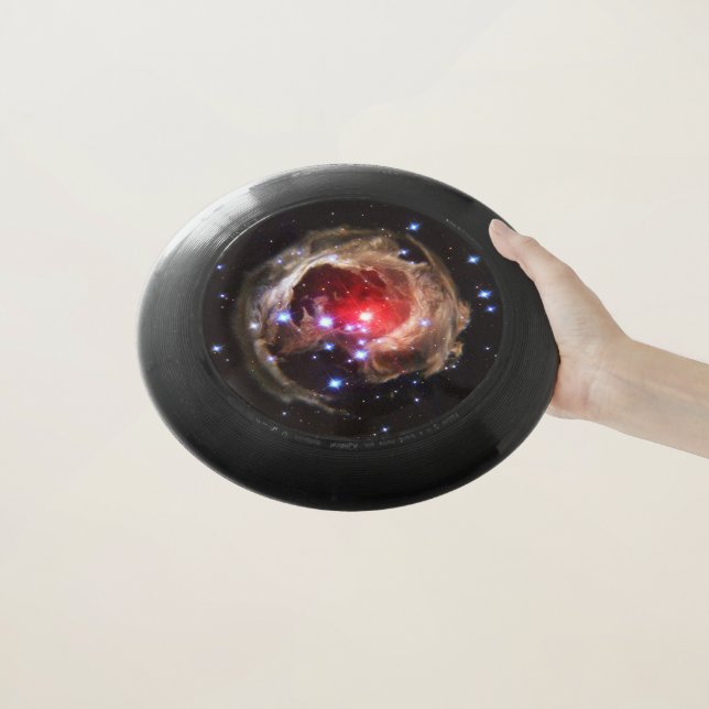 Ruby Red Supergiant Star Dust Wham-O Frisbee (In Hand)