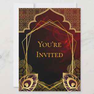 Ruby Room Invitation