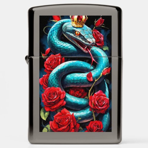 Ruby Rose Serpent Zippo Lighter