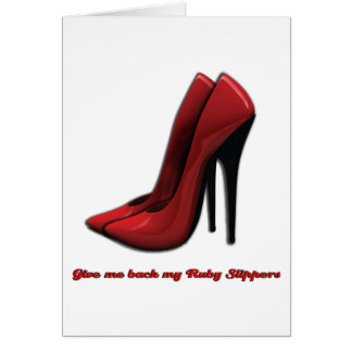 Ruby Slippers Cards