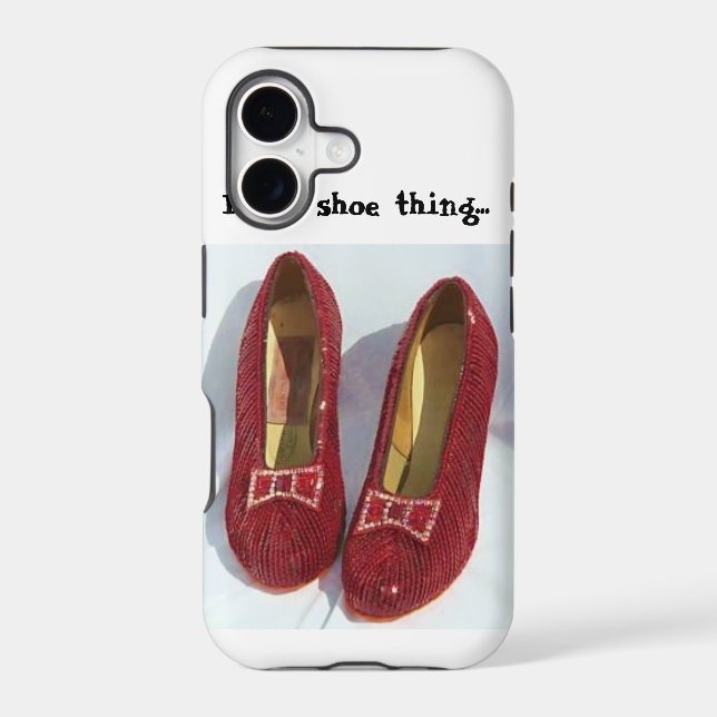 Ruby Slippers Cell Phone case (Back)