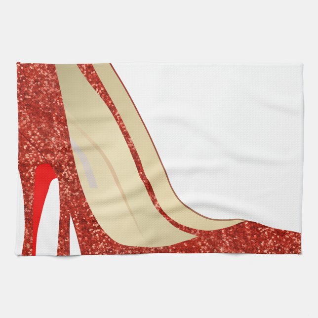 ruby slippers towel (Horizontal)