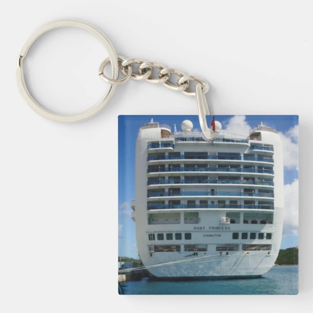 Ruby Stern View Keychain (Front)