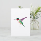 Ruby-throated Hummingbird (Standing Front)