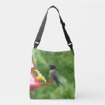 Ruby-Throated Hummingbird Bird Photography Crossbody Bag