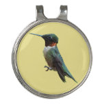 Ruby-Throated Hummingbird Bird Photography Golf Hat Clip