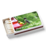 Ruby-Throated Hummingbird Bird Photography Matchboxes
