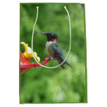 Ruby-Throated Hummingbird Bird Photography Medium Gift Bag
