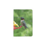 Ruby-Throated Hummingbird Bird Photography Passport Holder
