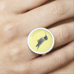 Ruby-Throated Hummingbird Bird Photography Ring