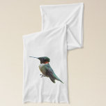 Ruby-Throated Hummingbird Bird Photography Scarf