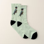 Ruby-Throated Hummingbird Bird Photography Socks