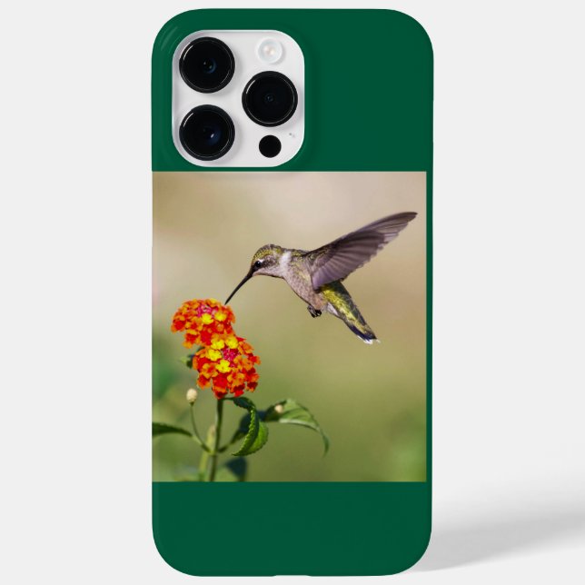 Ruby-Throated Hummingbird  Case-Mate iPhone Case (Back)