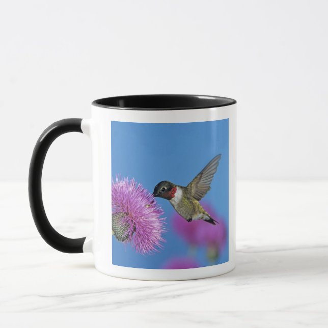 Ruby-throated Hummingbird Mug (Left)