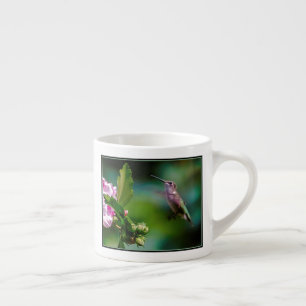 Ruby-throated Hummingbird - Original Photograph Espresso Cup