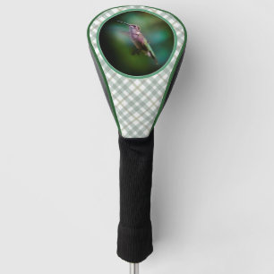 Ruby-throated Hummingbird - Original Photograph Golf Head Cover