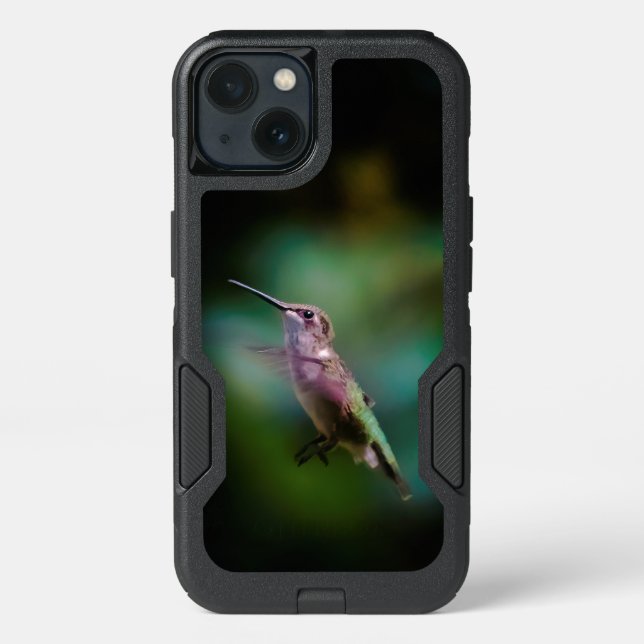 Ruby-throated Hummingbird - Original Photograph Otterbox iPhone Case (Back)