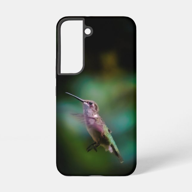 Ruby-throated Hummingbird - Original Photograph Samsung Galaxy Case (Back)