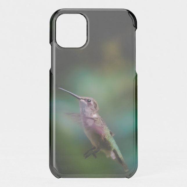Ruby-throated Hummingbird - Original Photograph Uncommon iPhone Case (Back)