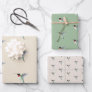 Ruby-throated Hummingbird Wrapping Paper Sheets
