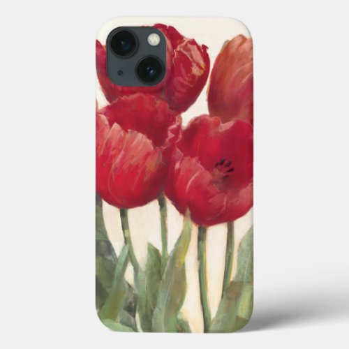 Ruby Tulips iPhone 13 Case