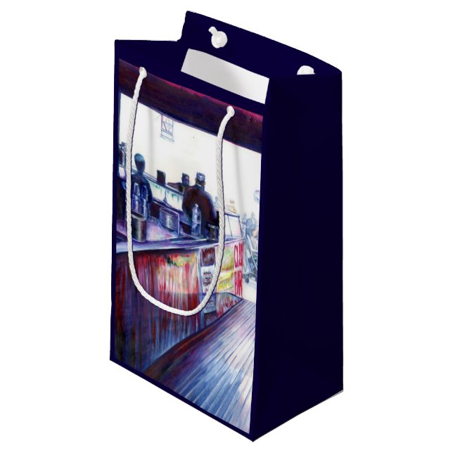 Ruby's, Coney Island, New York Small Gift Bag (Front Angled)
