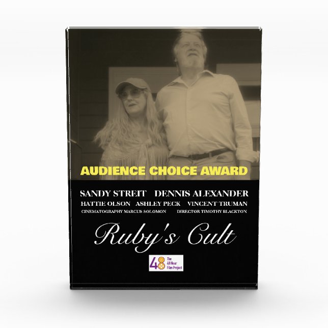 Ruby's Cult: Audience Choice Award 2023 (Front)