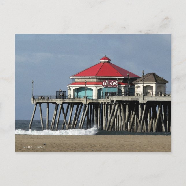 Ruby's Diner - Huntington Beach Pier Postcard (Front)