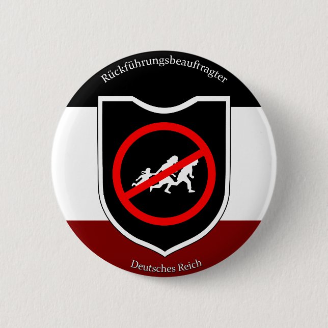 Rückführungsbeauftragter des Deutschen Reiches Button (Front)