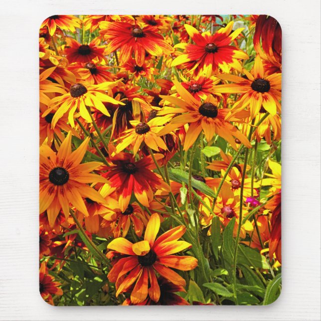 RUDBECKIA FLOWERS   MOUSE PAD (Front)