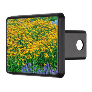 Rudbeckia Hirta And Lavender Tow Hitch Cover