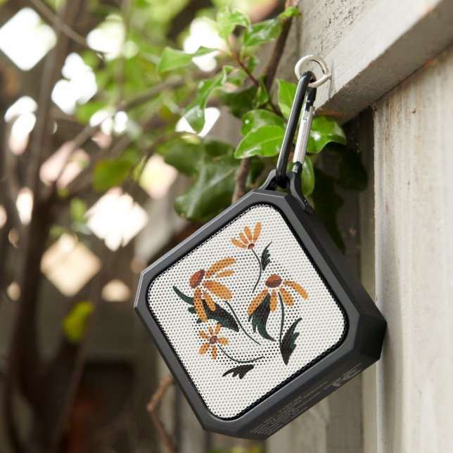 Rudbeckia Hirta Black-Eyed Susan Aesthetic Flowers Bluetooth Speaker (Inisitu)