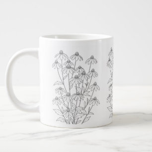 Rudbeckia laciniata – Cutleaf Coneflower Giant Coffee Mug