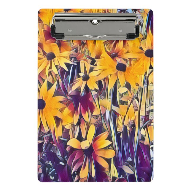 RUDBECKIAS    MINI CLIPBOARD (Front)