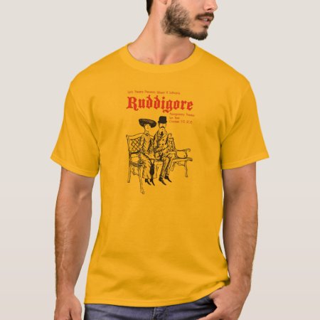 Ruddigore Cast T-shirt