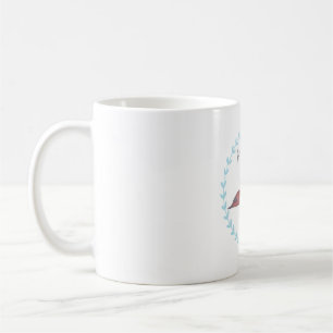 Ruddy Duck bird species bird watercolor art Coffee Mug