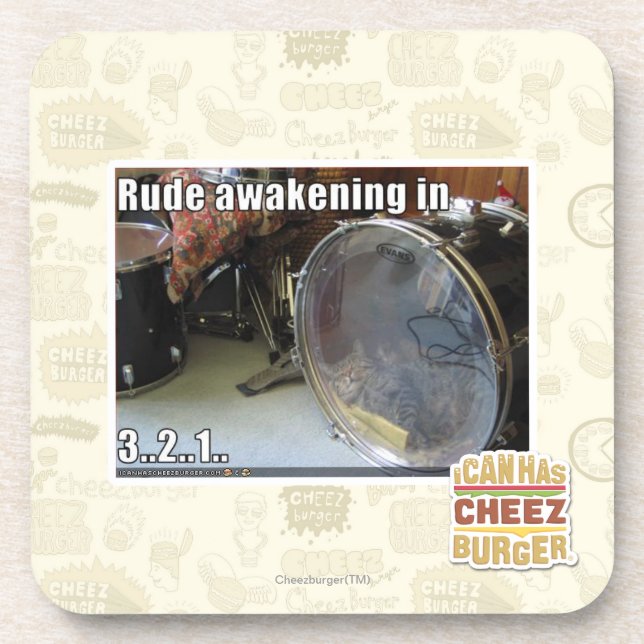 Rude awakening in coaster (Front)