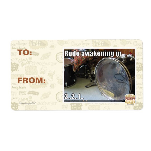 Rude awakening in label (Front)