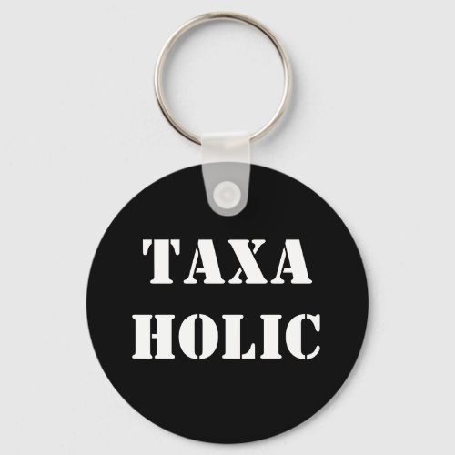 Rude Humorous Tax Advisor Name and Insult Keychain