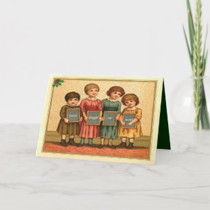 Rude Santa Claus Holiday Card